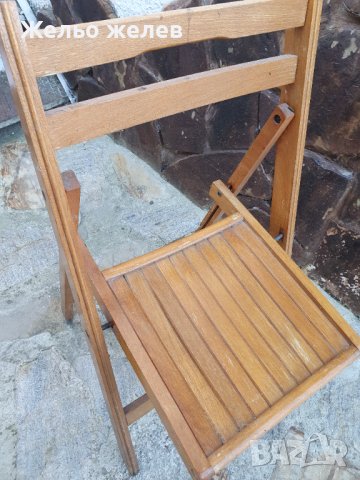Стол,дървен,сглобява се,40,40,90см, снимка 2 - Столове - 43557079