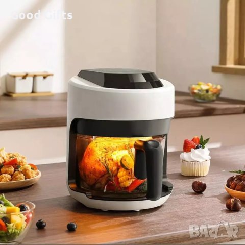 Бутиков Air Fryer 3,5 литра със стъклен корпус - 2000 W