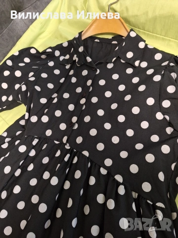 Дамска рокля на точки, снимка 2 - Други - 53005804
