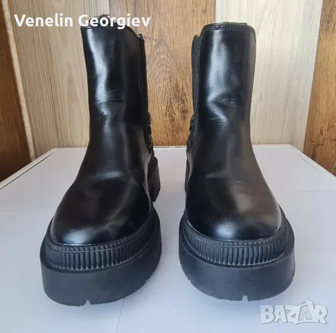 Дамски ежедневни боти ,,TENDENZ" черни с топъл хастар 36 номер., снимка 3 - Дамски боти - 48829790