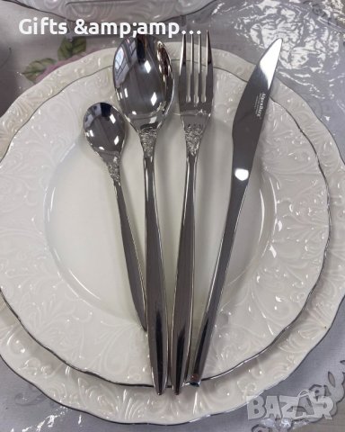 Комплект прибори за хранене 24 части, снимка 1