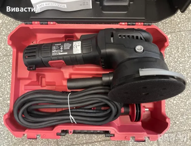 Ексцентършлайф PARKSIDE Performance 750W Ф150мм кабел с букса черна професионална серия.Внос от Герм, снимка 2 - Други инструменти - 47932108