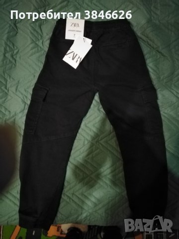  Нов панталон на Zara за 6 годишно момче, снимка 5 - Детски панталони и дънки - 43289670