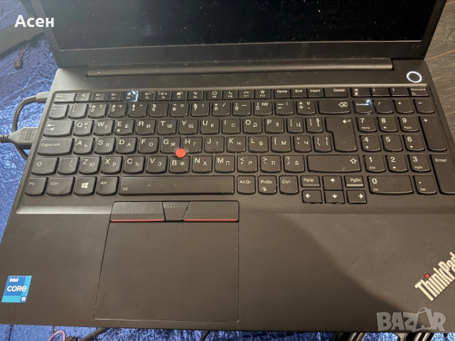 Лаптоп Lenovo ThinkPad E15 Gen 2, Intel® Core™ i5-1135G7, 15.6", Full HD, снимка 8 - Дънни платки - 39395042