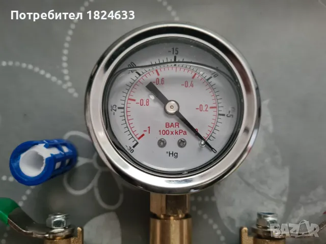 НОВА Вакуумна камера неръждаема стом, 3 галона / 11 л Ф=23см H=27см, снимка 6 - Други машини и части - 48959742