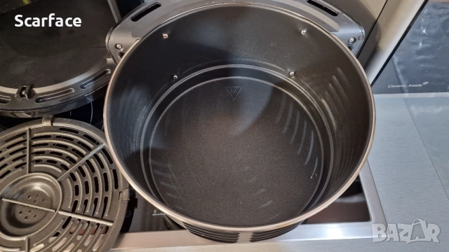 Фритюрник с горещ въздух TEFAL Easy Fry 4.2L, снимка 6 - Фритюрници - 51781613