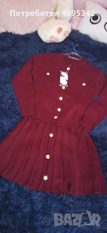 Сет от жилетка и пола, снимка 2 - Комплекти - 53098616