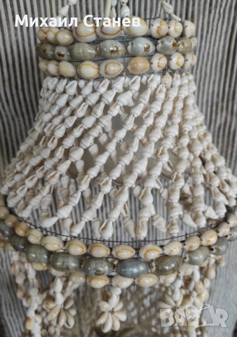 Полилей от черупки на морски ракообразни 2, снимка 6 - Декорация за дома - 38383421