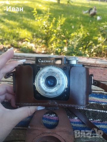 фотоапарат смена 2, снимка 2 - Фотоапарати - 52138745