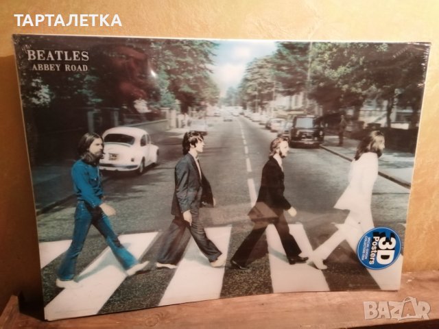 Постер на Бийтълс Beatles 3d