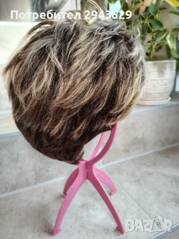 Перука от естествен косъм , снимка 5 - Аксесоари за коса - 50194783