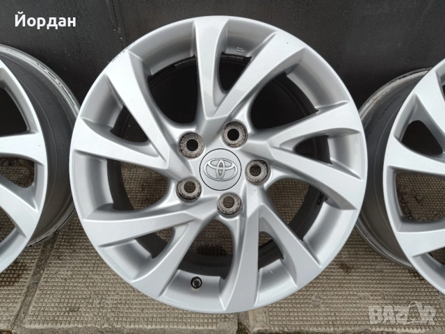 ОРИГИНАЛНИ джанти 16 '' цола 5x114,3 TOYOTA AURIS / Тойота 60,1 ET45, снимка 8 - Гуми и джанти - 53522311