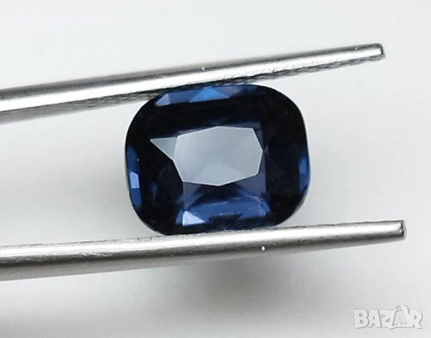 Елитен кобалтово син шпинел 1.53кт. от Мианмар! Нов!, снимка 12 - Други - 52663281