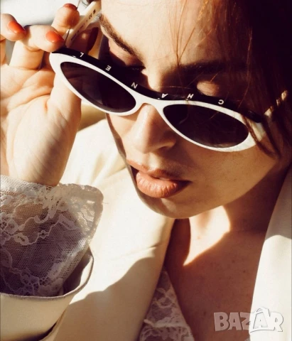 очила с черен обикновен калъф и ув защита chanel , снимка 2 - Слънчеви и диоптрични очила - 50776601