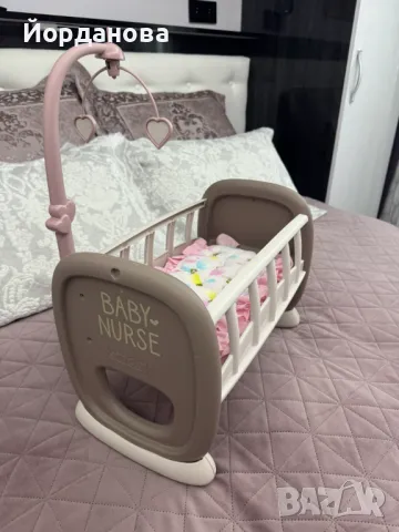 Детско Легло Smoby, раница и шезлонг за бебе, снимка 3 - Образователни игри - 49696568