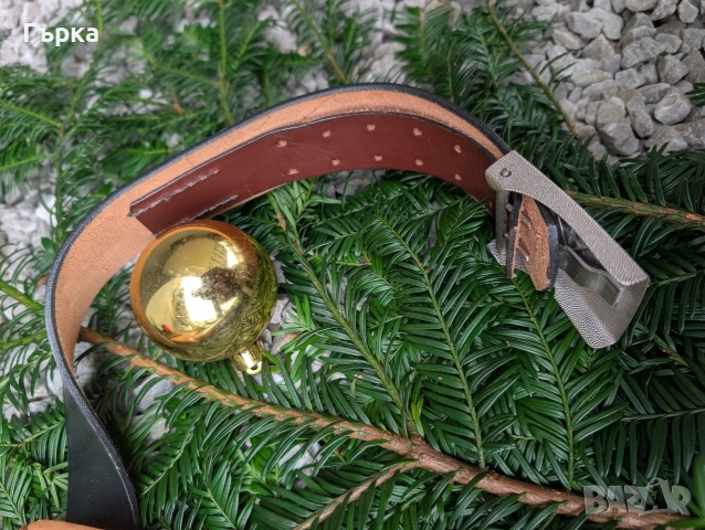 Немска брадва с кожен Пожарникарски колан, снимка 3 - Антикварни и старинни предмети - 52774111