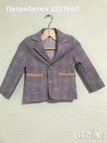 Празничен комплект-Детско сако и риза