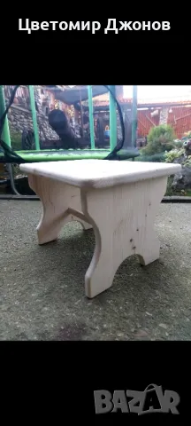 Дървено столче, снимка 4 - Мебели за детската стая - 48150822