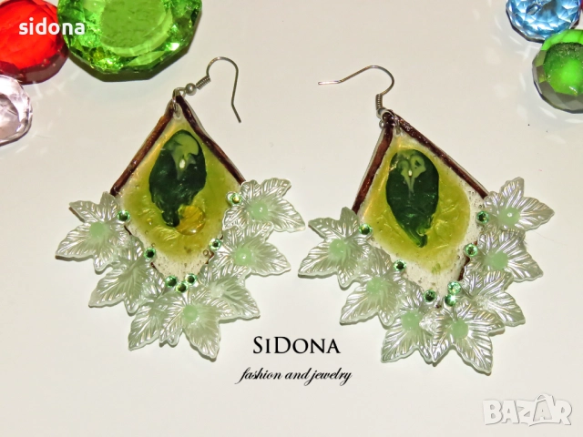 Бижута от смола SiDona fashion&jewelry, снимка 12 - Колиета, медальони, синджири - 38089205