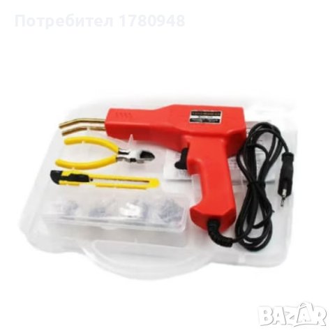 Пистолет за лепене и ремонт на пластмаса StapleMaster, 50W, 200 скоби