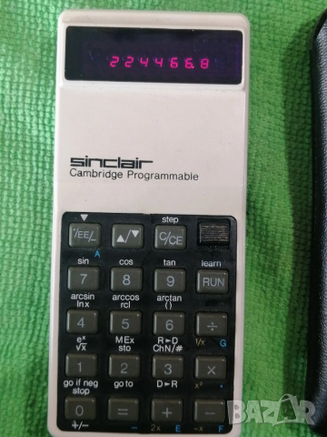 Ретро калкулатор SINCLAIR CAMBRIDGE , снимка 3 - Антикварни и старинни предмети - 51587944