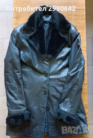 Продавам дамско кожено палто, снимка 1