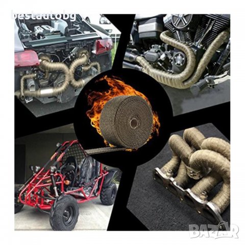 Термоизолационна лента за гърне/ауспух, снимка 4 - Аксесоари и консумативи - 39787368