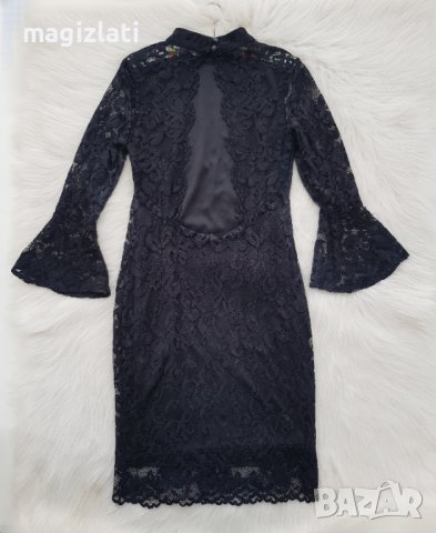 Дамска дантелена рокля размер С, снимка 10 - Рокли - 38612723