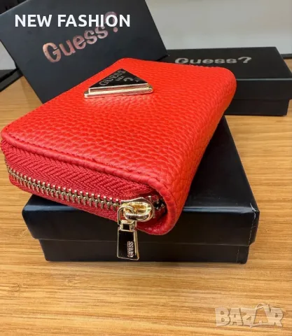 Дамски Кожени Протмонета ✨ GUESS , снимка 6 - Портфейли, портмонета - 50223891