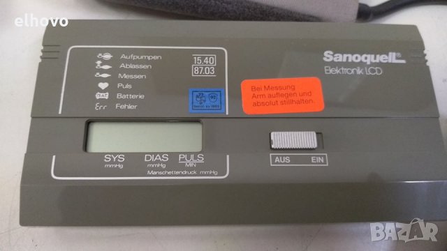 Апарат за кръвно налягане Sanoquell, снимка 4 - Други - 34779940