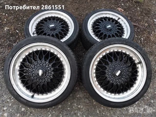 продавам оригинални bbs джанти 17ки за бмв