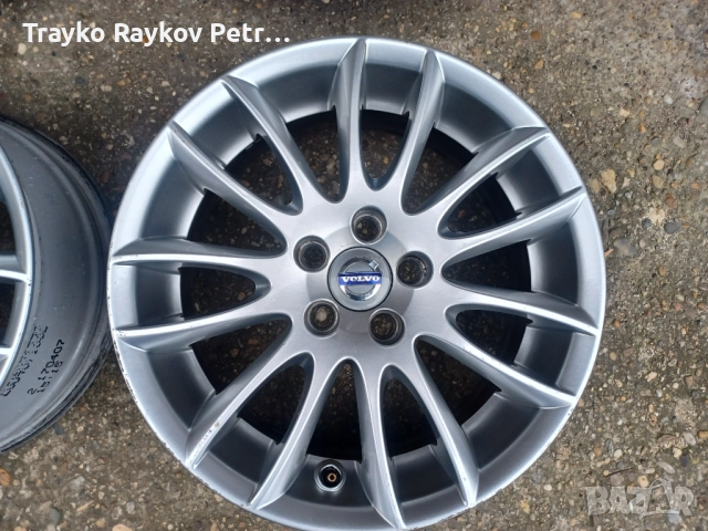 Оригинални джанти за Волво 5х108 17 цола, снимка 2 - Гуми и джанти - 52985277