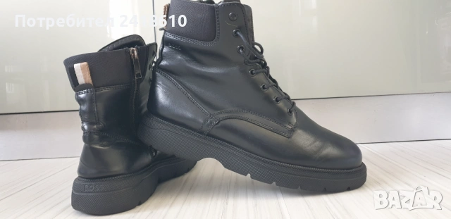 Hugo Boss Jacob Leather Mens Size 41 /26 см. ОРИГИНАЛ! Мъжки Обувки!, снимка 12 - Спортно елегантни обувки - 53414731