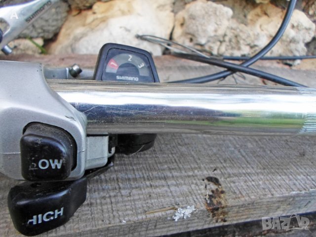 Shimano Nexave 3*7 монтаж, снимка 4 - Части за велосипеди - 32856171