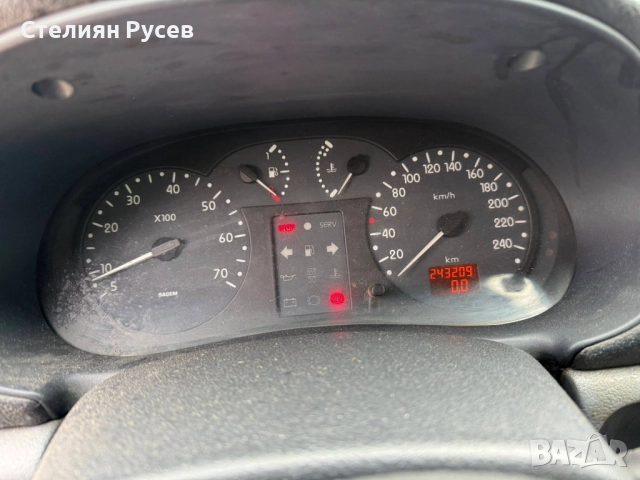 renault clio 1.9D 64hp / КЛИМА   -цена 1 550лв или 792.50  евро - регистрирана , прехвърля се веднаг, снимка 4 - Автомобили и джипове - 52817625