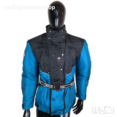 📌 5167 | Bullson | Мъжко зимно текстилно мото яке | КАТО НОВО | M | 150 лв