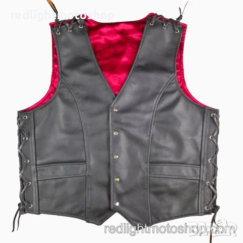 📌 5292 Кожен елек с връзки | НОВ | 150 лв, снимка 5 - Аксесоари и консумативи - 51387013