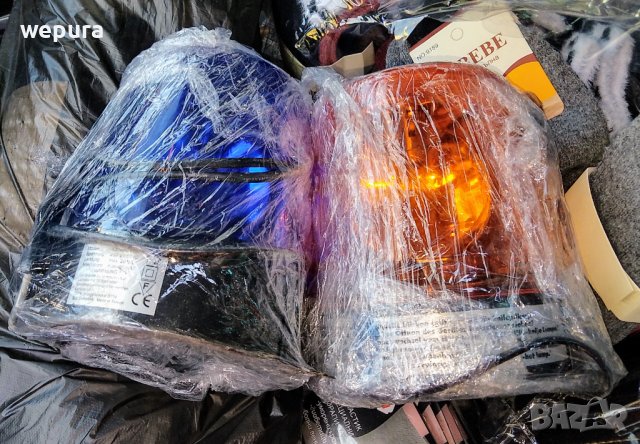 Колекция от въртящи се сигнални лампи без магнити 4 цвят, снимка 1