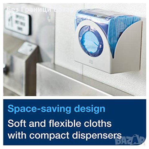 Нови Tork 194450 Устойчиви сини кърпи за почистване - Безопасни за Храни, Универсални, снимка 3 - Други стоки за дома - 43560221