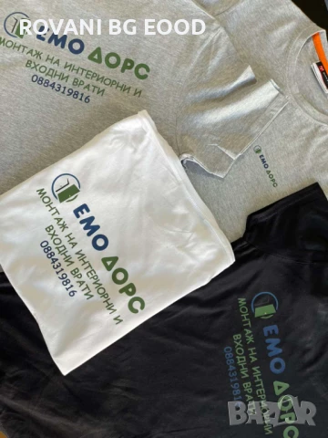 Рекламни / Фирмени тениски и други продукти с вашето лого, снимка 5 - Тениски - 47460667