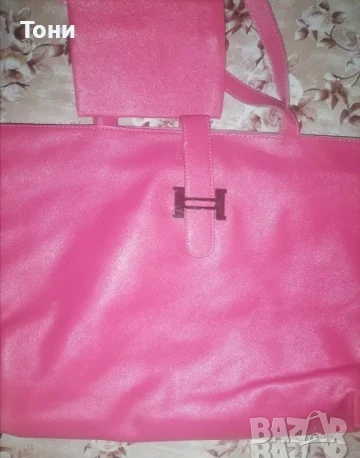 Нова Кожена Дамска Голяма Чанта , снимка 7 - Чанти - 50949393