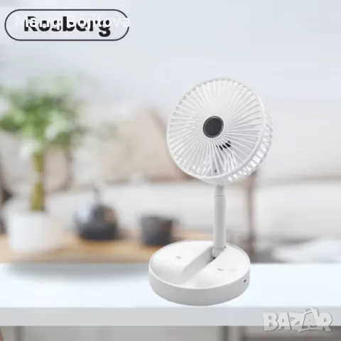 Вентилатор USB Rosberg, 4.5W, 6" , , снимка 1