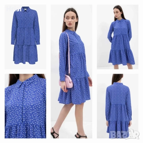 Нова рокля ONLY в индигово синьо