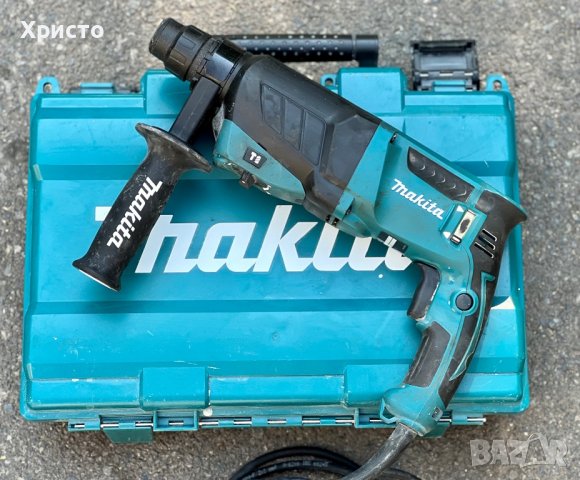 Електрически перфоратор Makita HR2630 /800 W, 2.4 J, куфар/ , снимка 3 - Бормашини - 37263100