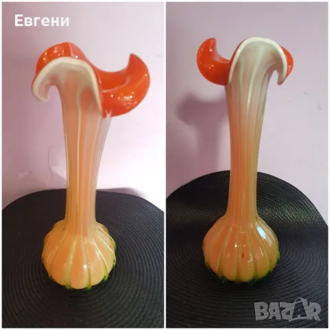 Винтидж ваза  тип Мурано