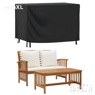 vidaXL Калъф за градинска мебел черен 140x70x90 см водоустойчив 420D(SKU:364811), снимка 2 - Други - 48716948