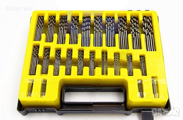 Свредла 150броя в куфар за дрелка винтоверт - чисто нови, снимка 7 - Винтоверти - 28717354