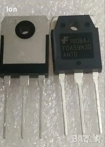 FDA59N30 n-FET транзистор 300V, 59A, 500W, 0R047typ. low gate charge - 77nC typ., снимка 2 - Друга електроника - 48912392