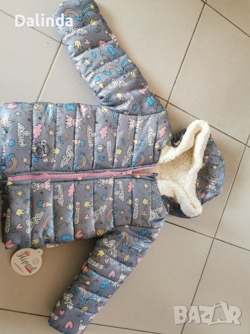 Олекотено детско якенце , снимка 2 - Бебешки якета и елеци - 38497095