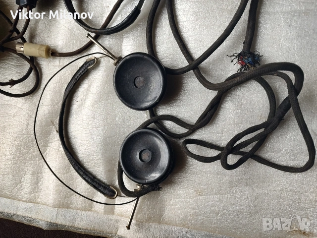 Стари слушалки, снимка 7 - Антикварни и старинни предмети - 53016632